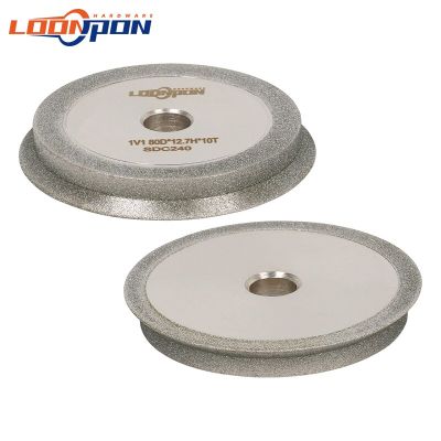 Loonpon Diamond Grinding Wheel Grinding Disc Sharpening Grinder Circles For Carbide Metal Tungsten Steel Milling Cutter Tool