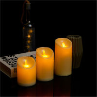 Flameless LED ไฟชาเทียนแบตเตอรี่ขับเคลื่อน Coloful ริบหรี่เทียนเสา Votive Tealight โรแมนติกการตกแต่งบ้านปาร์ตี้