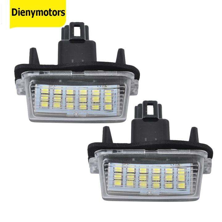 Car Registration Plate Light Low Power Consumption License Plate Illumination LED for Toyota