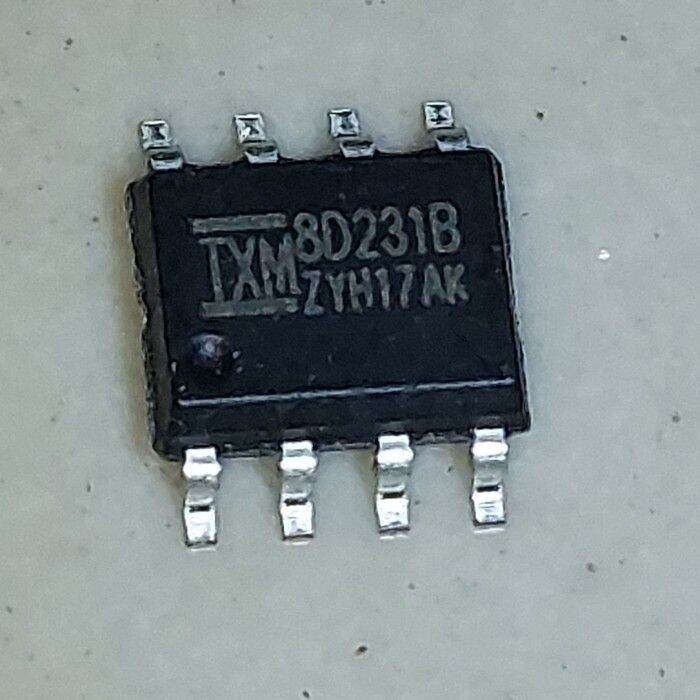 8D231B TXM SMD TXM8D231B Tempel IC RC Car Mobil Remot Sop-8 8D231