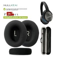 NULLKEAI Replacement Earpads For Bose QC15 QC2 QC25 QC35 QC35II AE2 AE2i SoundLink II Headphones Breath Fabric Earpads Earmuff