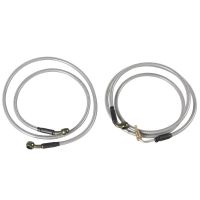 、‘】【； 1068 Extended Front/Rear Brake Lines Fit For ATV Polaris RZR 800/S 800/4 800/XP 900/570/XP 4 900