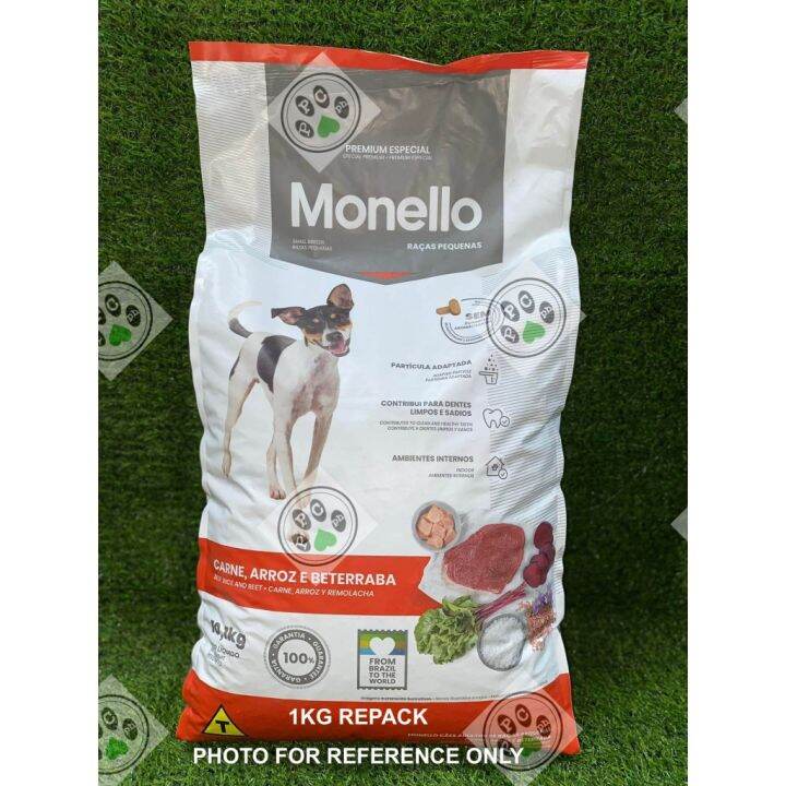 Monello Special Premium Small Breed Adult Beef Rice and Beet Dog Food