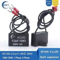 ；‘【；- Spark Killer XE1202  0.2Uf 120Ohm 250V  Spark Quencher Rc Resistance-Capacitance Surge Absorber