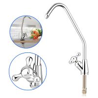 【YP】 Reverse Osmosis Filter Sink Faucet Spray Mixer Swivel Trigeminal Taps Purifier JAN88