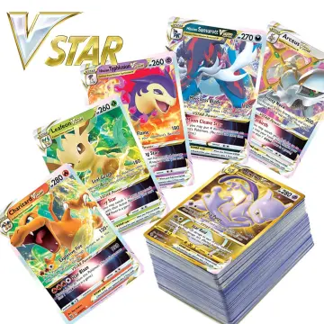 2022 New Portuguese Pokemon Cards Vmax Charizard Pikachu Carte Pokémon Game  Battle Carte Trading Shining Cards