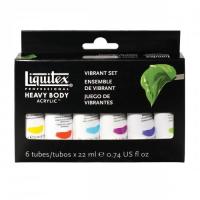 ชุสีอะคริลิค Liquitex HB vibrant color set 6×22ml. #699295