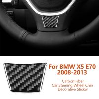 【LZ】▲  Estilo Do Carro De Fibra De Carbono Volante Chin Adesivos Decorativos Auto Acessórios Interior BMW X5 E70 X6 E71 2008-2013