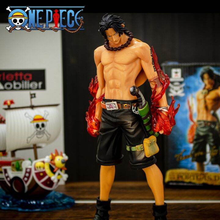 โมเดลอนิเมะ-one-piece-ยานดิ-ace-figure-รูปปั้น-วันพีซ-ของขวัญวันเกิด-สําหรับตกแต่งบ้าน-sa6372