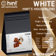 เมล็ดกาแฟคั่ว House Blend White คั่วกลาง (Medium Roast) Hint Coffee Roaster