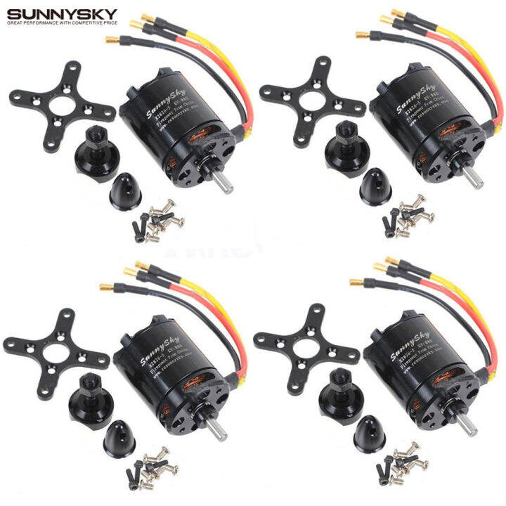 sunnysky-x2826-550kv-740kv-880kv-1080kv-outrunner-ภายนอกโรเตอร์มอเตอร์สำหรับเฮลิคอปเตอร์ควบคุมรีโมต