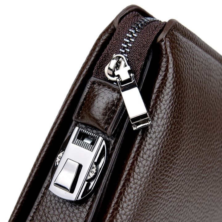 layor-wallet-กระเป๋าสตางค์ผู้ชาย39-sbag-ล็อครหัสผ่านป้องกันการโจรกรรมชายกระเป๋าสตางค์ธุรกิจ-carteira-กันเพรียงกระเป๋าโทรศัพท์มือถือบุรุษหนังแท้