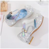 FROZEN Elsa Kids Crystal Sandals / ฤดูร้อนปี 2020 รองเท้าเจ้าหญิงคริสตัลสำหรับเด็ก