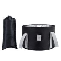 ♀ Insulation Foot Soaking Bag Thermal Insulation Foldable Foot Bath Portable Travel Foot Soaking Bucket Multifunctional Foldable