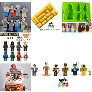 Lego Minifigures Minecraft roblox both RM5
