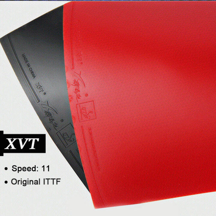 XVT Original ITTF Table Tennis Rubber PimplesIn Spin Loop Pingpong Rubbers With Sponge For Ping