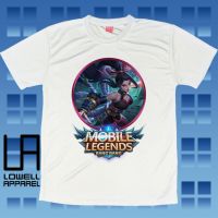 Hanabi Marksman Mobile Legends ML Game Gamer T-shirt - Unisex - Sublimation - Dri-fit