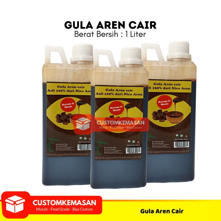 Gula Aren Cair Gula Cair Gula Merah Cair 1 Liter Lazada Indonesia