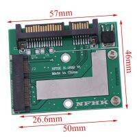 เอ็มซาต้า Ssd เป็น2.5 Sata 6.0gps อะแดปเตอร์การ์ดแปลงสัญญาณโมดูลบอร์ด Mini Pcie คุณภาพสูง Ssd