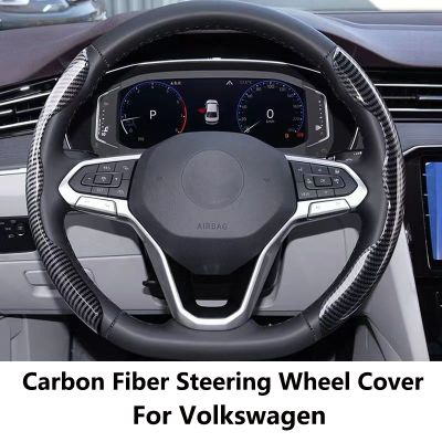 [HOT CPPPPZLQHEN 561] พวงมาลัยรถคาร์บอนไฟเบอร์สำหรับ Volkswagen Golf 7 6 5 4 MK4 MK5 MK6 Mk7 A4 A5 A6อุปกรณ์เสริมพวงมาลัยรถ