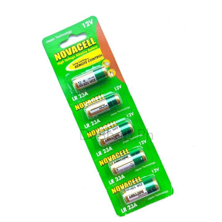 Mga accessory ng kagamitan sa bahay 23A 12V NOVACELL ALKALINE BATTERY