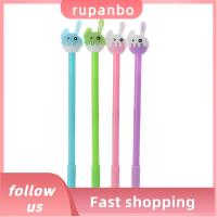 RUPANBO039392692 20ชิ้นปากกาหัวเล็กหมึกเจลน่ารัก0.5มม. 20ชิ้นของขวัญพลาสติกสำนักงาน