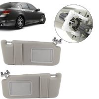 Gray Car Interior Parts Sun Visors Sunshade For Toyota Camry 2007 2008 2009 2010 2011 With Vanity Lights Left Right Side