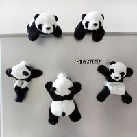 2022 New Cartoon Chinese Panda Plush Doll Brooch Cute Trend Wild Scarf Bag Pins Soft Plush Toy Pin Love Jewelry Kawaii Gifts