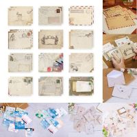 10 Sets Cute Chinese Vintage Style Flowers Paper Envelope For Letter Stationery Paper Postcards Card Scrapbooking