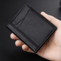 Genuine Cow Leather Card Holder Unisex Bank Credit Business Card New Arrival Simple Passport Bag Cover Multi Slot Slim Card Case Card Holders