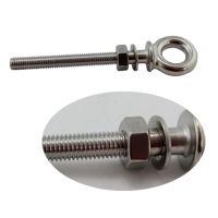 【CW】 1Pc x 60mm Lifting Bolts with Nuts  amp; Washers Set Round Screw Fasteners