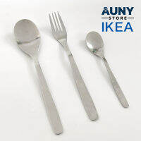 Cutlery IKEA ช้อนส้อมอิเกีย แท้100% เซ็ตช้อนส้อม วัสดุสแตนเลส Auny Store