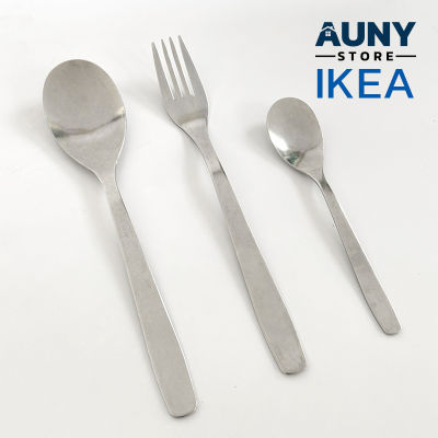 Cutlery IKEA ช้อนส้อมอิเกีย แท้100% เซ็ตช้อนส้อม วัสดุสแตนเลส Auny Store