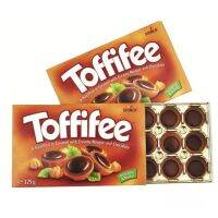 s10 (พร้อมส่ง) Toffifee Chocolate (Storck) ทอฟฟี่เฟย์ ช็อกโกแลตผสมเฮเซลนัต นำเข้าจากเยอรมนี 125 กรัม