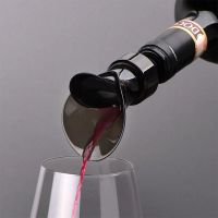 2 in 1 Red Wine Stopper Bar Accessories Flower Shape Pouring Decanter Silicone Wine Keep Fresh Seal Bottle Stopper