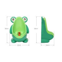 Hot Selling Cute Frog Baby Boy Potty Toilet Urinal Kids Travel Potty Training Frog Children Stand Vertical  Pee Infant Toddler Wall-Mounted