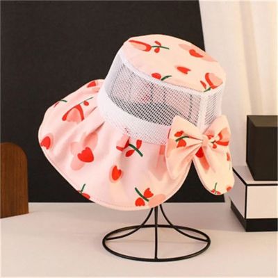 【CC】 Children Cotton Cartoon Cap Boys Printing Baby Hat windproof Kids Bonnet Breathable