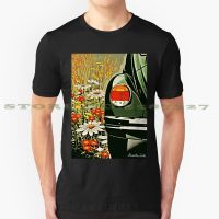 Meadow Funny T Shirt For Men Car Flowers Vehicle Beetle Classic Motoring German Small Cute Gildan