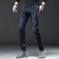 【Ready Stock】2023 New Chrome Heartsˉ Men Long Trousers Jeans Comfortable Leisure Brand Pants Stretchable Fashion Straight Pants CHC