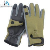 Maximumcatch 1 Pair Neoprene Fishing Gloves Waterproof Anti-Slip Fishing Gloves