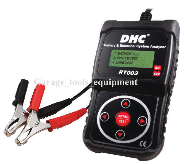 DHC RT003 DHC Digital Battery System Analyzer Battery Tester Lazada