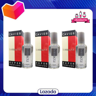 CAVIER Super Perfume Tomactz Spary คาเวียร์ ซุปเปอร์ เพอร์ฟูม ทอมแมทซ์ สเปรย์ 22 ml. 3 ชิ้น