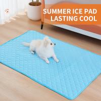 【hot】✼△  Dog Cooling Bed Mats Dogs Blanket Sofa Breathable Washable 8 Size for Small Medium Large