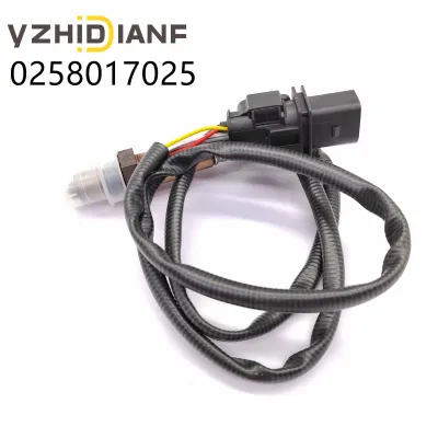 Air การใช้ Ratio Sensor 0258017025เซนเซอร์ออกซิเจนสำหรับ Chevrolet Ford Honda Toyota 17025 Lambda Sensor O2 LSU4.9 Wideband 30-2004