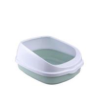 Semi-Enclosed High Fence Pet Cat Toilet Detachable Cat Litter Box Cat Toilet Dog Tray Clean Scoop Home Pet Plastic Sand Box