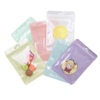 【CC】 Size Reusable Plastic Zip Lock Transparent for Jewelry Retail Display Wrap