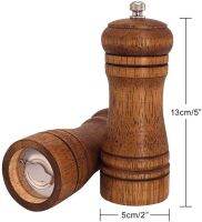 เครื่องบดพริกไทย เครื่องบดพริก บดเครื่องเทศ แบบไม้ Pepper mill ไม้ ที่บดพริกไทย ที่บดพริกไทยแบบละเอียดไม้แท้ ที่บดสมุนไพร Pepper mill grinder