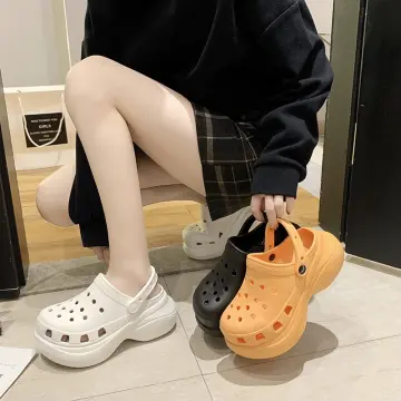 High platform hot sale crocs