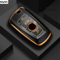 {Lili Car product} โครงเปลือกนอกเคส Kunci Remote Mobil TPU ใหม่สำหรับ BMW 1 3 5 7 Series X1 X3 X4 E36 X5 F10 F20 F30 F18 F25 M3 E34อุปกรณ์เสริมไร้กุญแจ