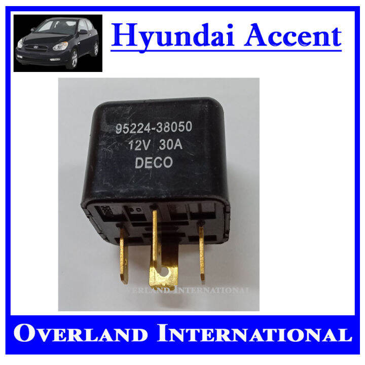AIRCON BLOWER POWER RELAY 4Terminals, For Hyundai Accent, Hyundai